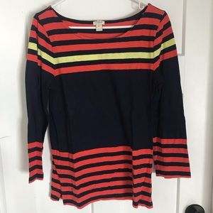 J.Crew three quarter length shirt